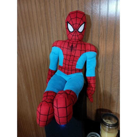 MARVEL Ultimate Spider-man Large 26" Plush Super Hero Stuffed Toy Pillow Kids - Picture 1 of 10